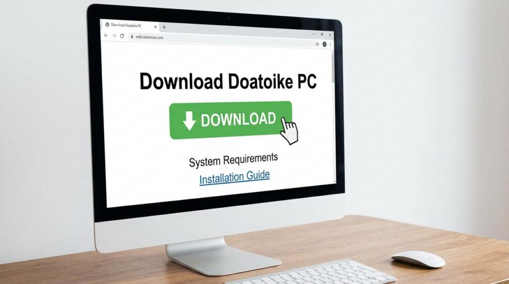 how to download doatoike pc