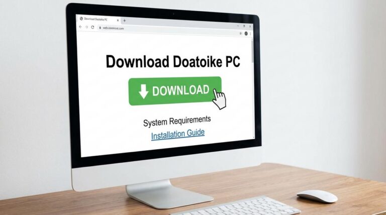 how to download doatoike pc